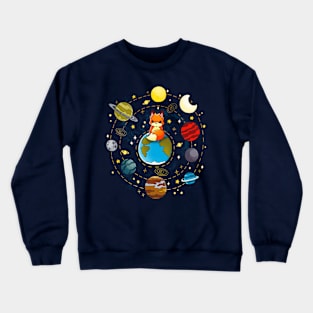 Fox Solar System Crewneck Sweatshirt